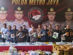 Polda Metro Jaya Tangkap 1.672 Tersangka Dan Sita 321,5 Kg Narkoba Jelang Hari Bhayangkara Ke-79