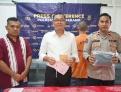 Polresta Tangerang Gagalkan Peredaran 22 Gram Sabu, Satu Pengedar Ditangkap