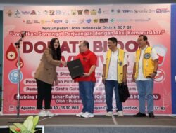 Perkumpulan Lions Indonesia 307 B1 Dan PMI DKI jakarta Gelar Donor Darah Di Senayan City”Lanjutkan Semangat Perjuangan Dengan Aksi Kemanusiaan