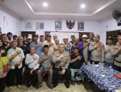 Kapolres Tanjung Priok Sambangi Satkamling Muara Angke, Dengar Aspirasi Warga