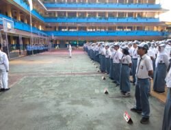 Hari Kesaktian Pancasila, Kapolsek Pancoran Ajak Pelajar SMA 55 Jaga Persatuan Bangsa
