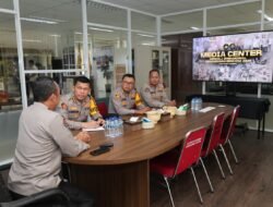 *Peduli Korban Bencana, Polri Dirikan Media Center Bantuan Kemanusiaan di Bandara Soetta*