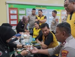 Sidokkes Polres Kepulauan Seribu Gelar Pemeriksaan Kesehatan dan Penyuluhan Gigi Mulut bagi Peserta Prolanis